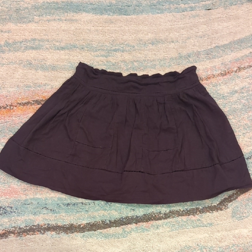 Y2k 2000's AE Lined Pull On XS Micro Mini Skirt Stretch Waist Coquette